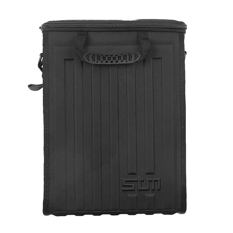 STM ArmourRugged Laptop Shoulder Bag Molded EVA Shell One Size Black