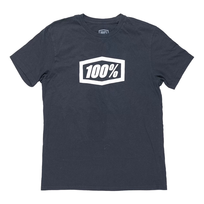 100 Percent Logo T-Shirt - Men's M Black