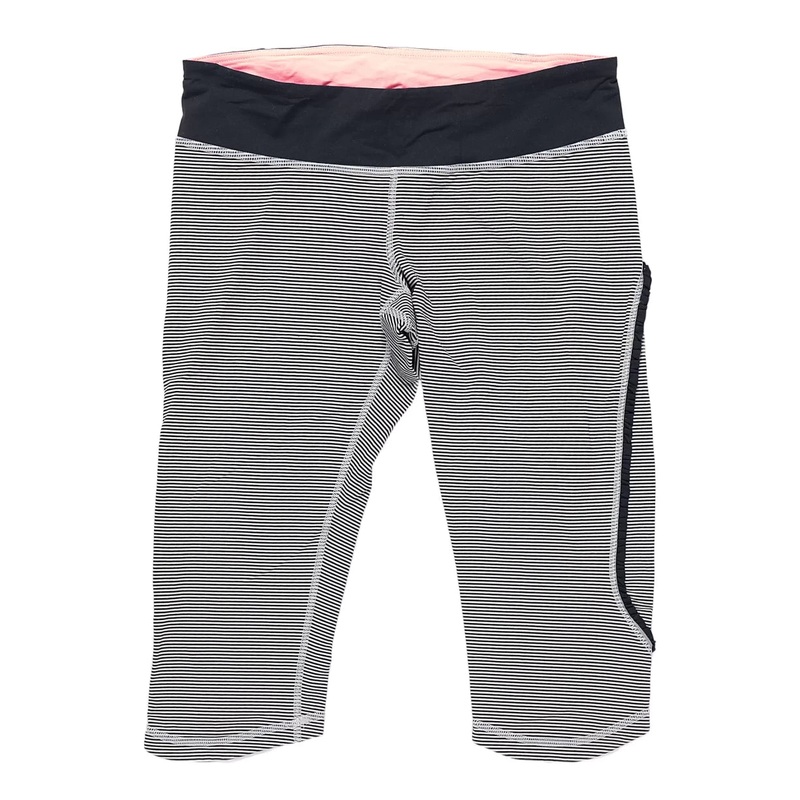 Lululemon Crop Leggings - Women's 8 Striped