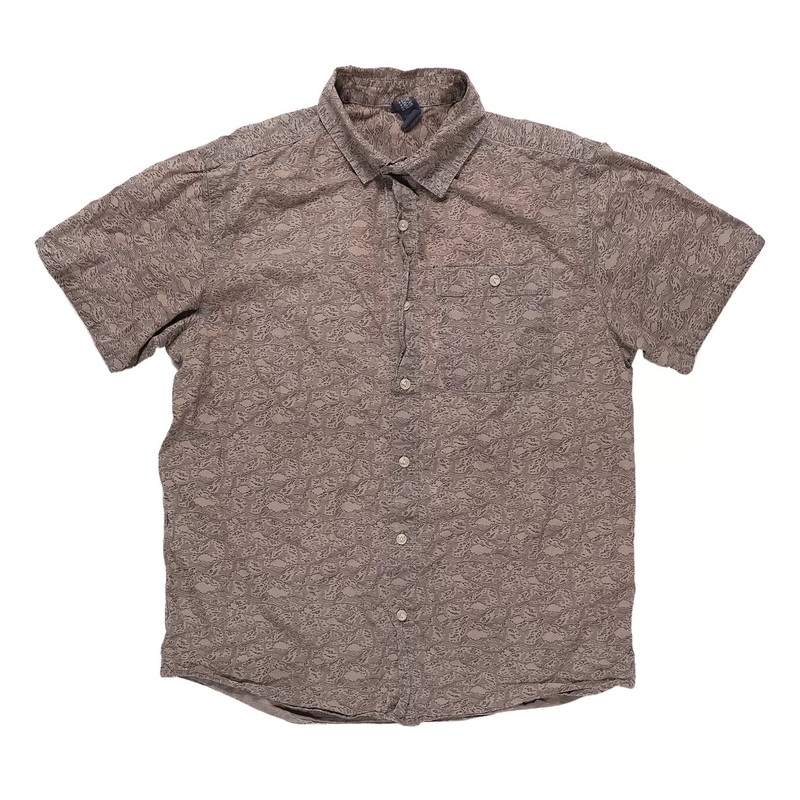 Mountain Hardwear Conness Lakes Short Sleeve Shirt M Brown