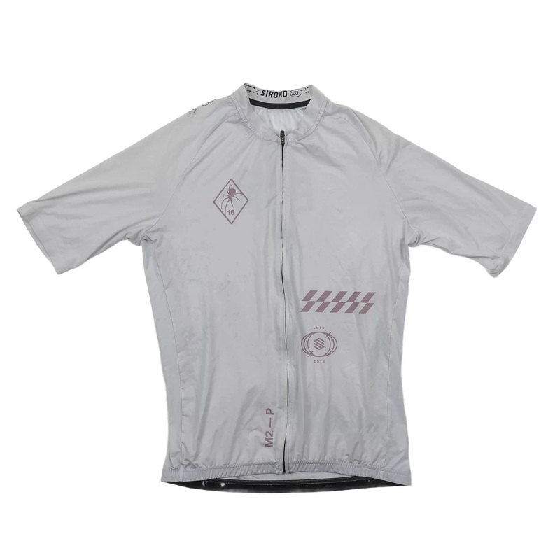 Siroko Lightweight Cycling Jersey - Men's XXL White