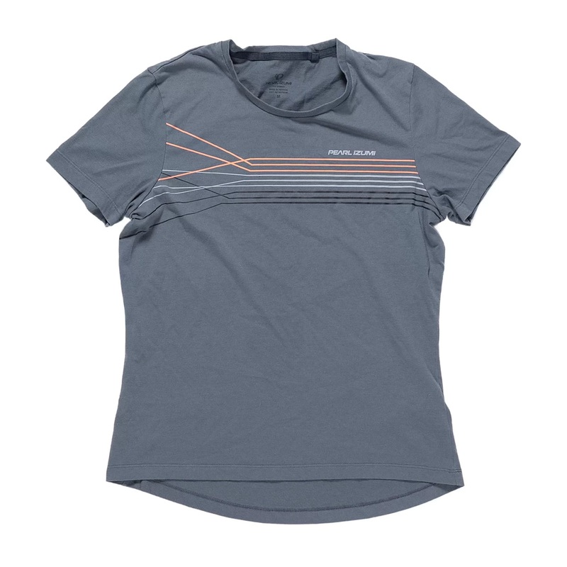 Pearl Izumi Short Sleeve T Shirt - Women's M Gray