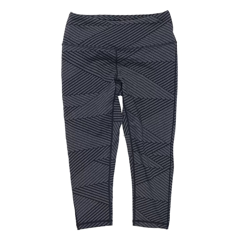 PrAna Transform High Waisted Capri Leggings - Women's M Grey/Black
