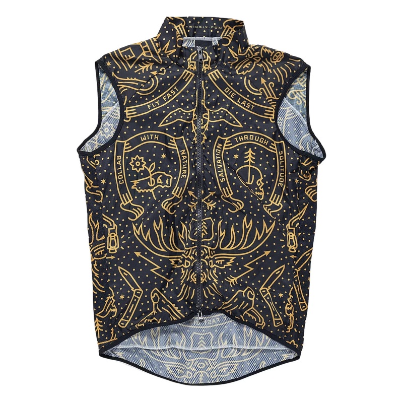 Twin Six Cycling Jersey - Men M Black