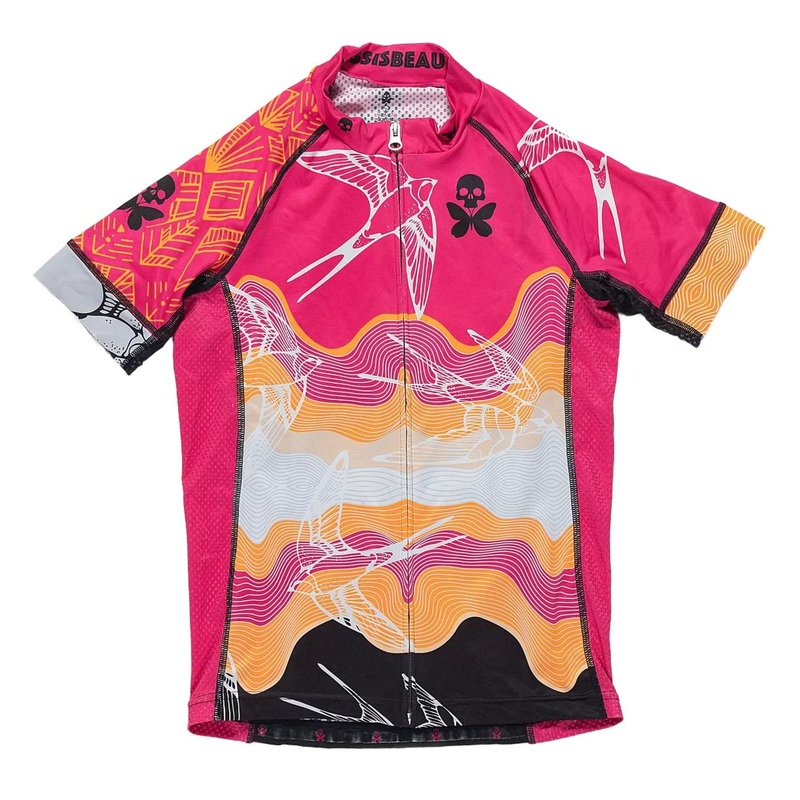 Betty Designs Sedona Cycling Jersey S Pink