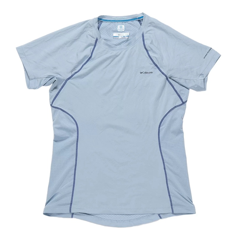 Columbia Coolest Cool Semi-Fitted Top M Blue