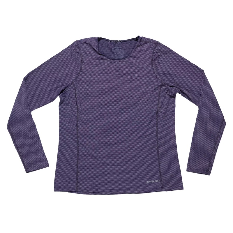Patagonia Long-Sleeved Outpacer Shirt XL Purple