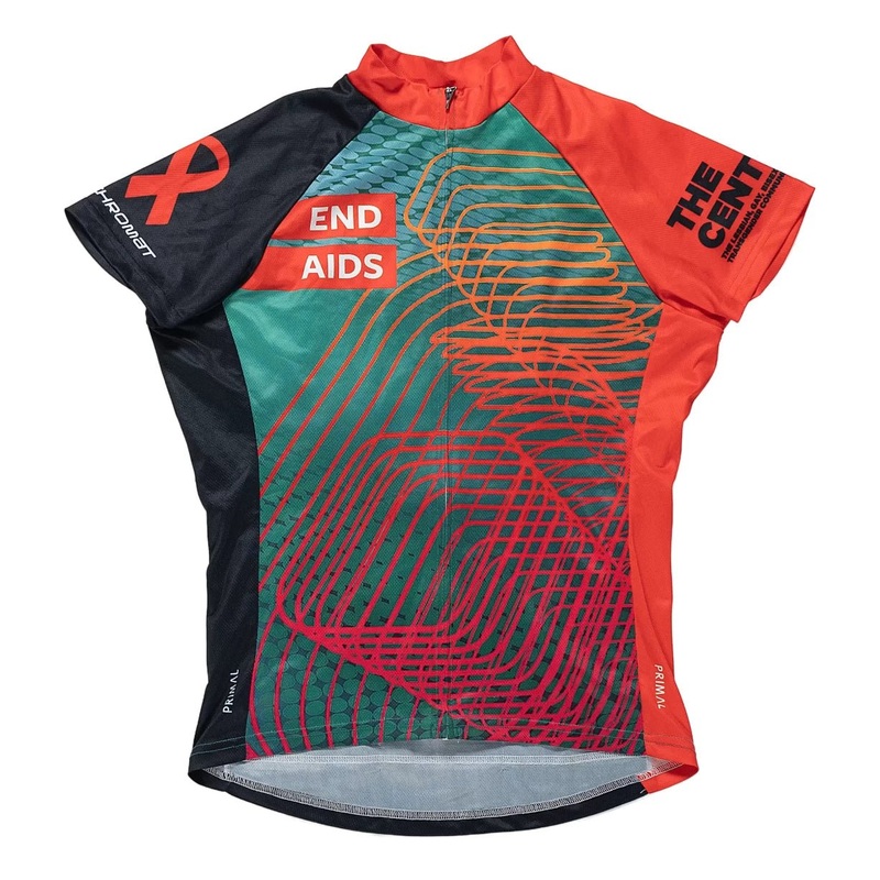 Primal Short Sleeve Cycling Jersey - Women's S Red/Black