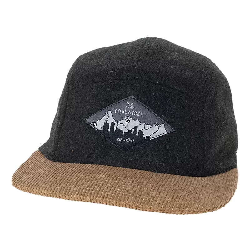Coalatree MTN 2 CTY Corduroy Hat Adjustable Black