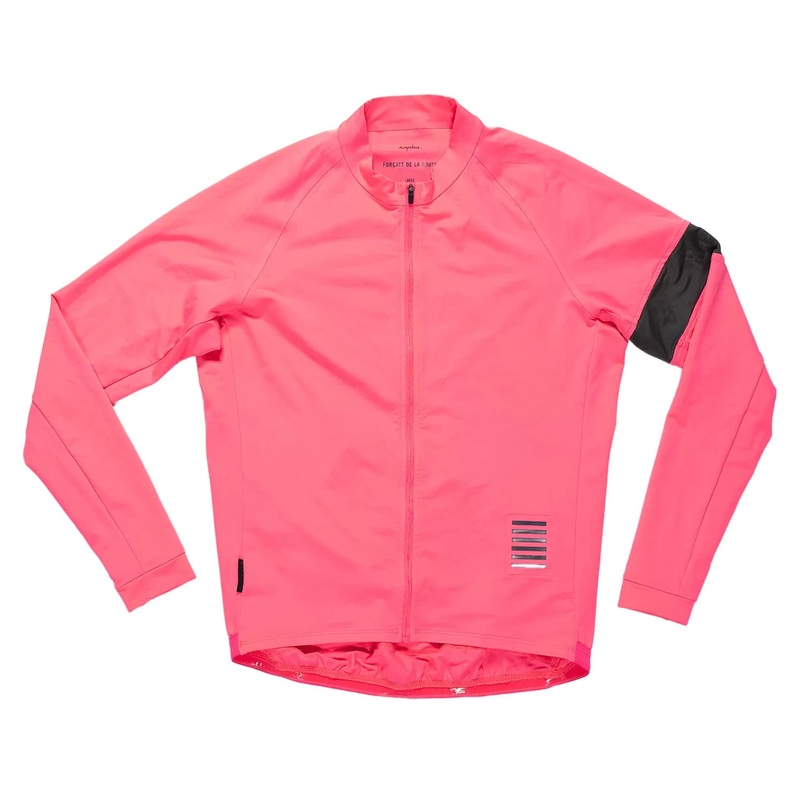 Rapha Pro Team Long Sleeve Lightweight Jersey - Men's L Pink