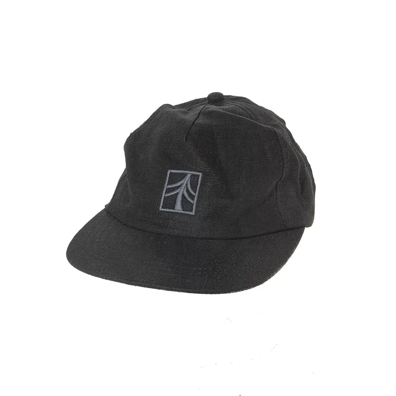 Rustek Newport Hemp Strapback Hat One Size Black