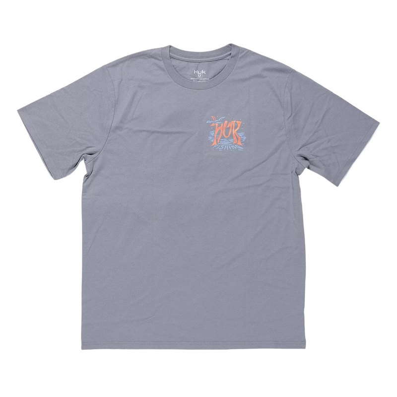 Huk Night Sword Tee M Grey