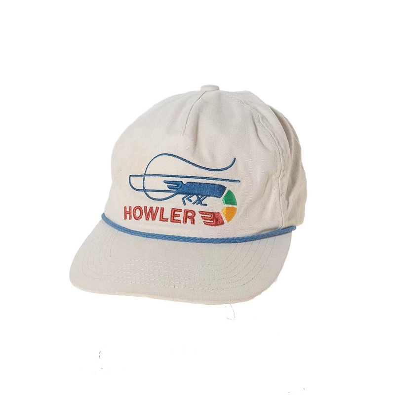 Howler Bros Skrimp Snapback One Size White