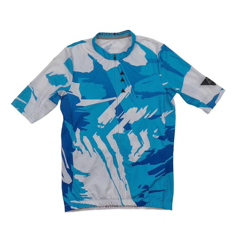 NeoPro Short Sleeve Jersey - Unisex S Blue/White