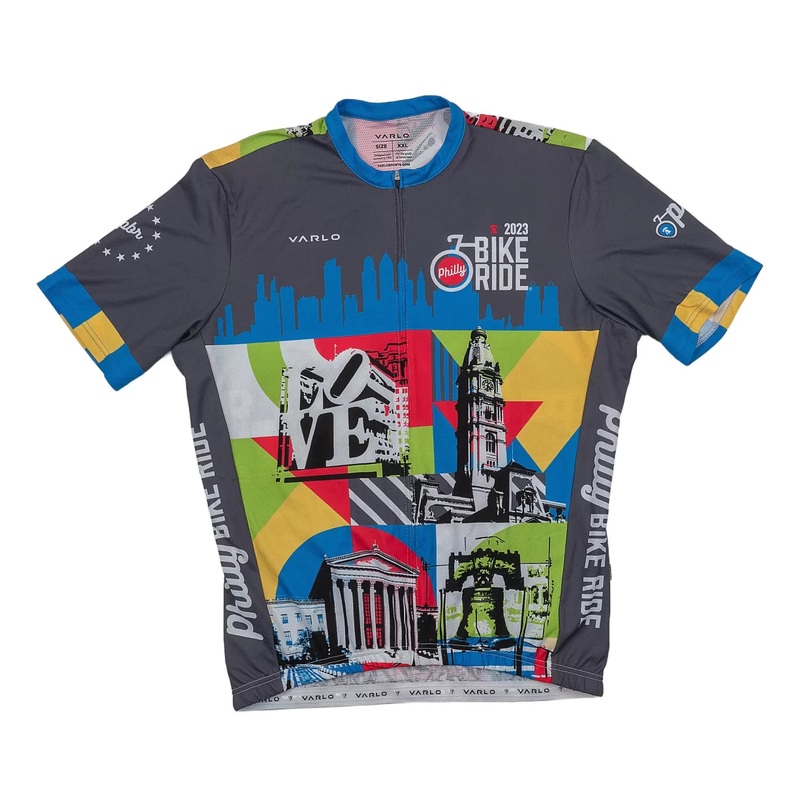 Varlo 7-Bike Ride Bike Jersey - Men's XXL Multi