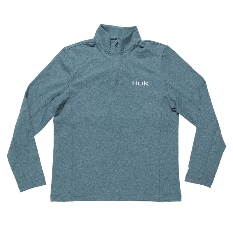 Huk Coldfront+ 1/4 Zip - Women's M North Atlantic Heather