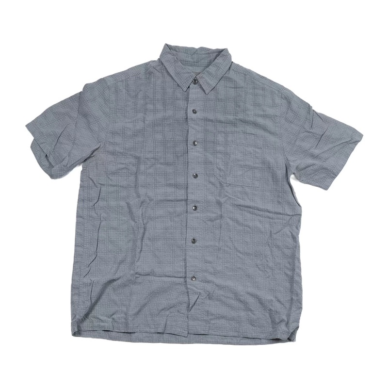 Royal Robbins Short Sleeve Button Up - Men's L Gray