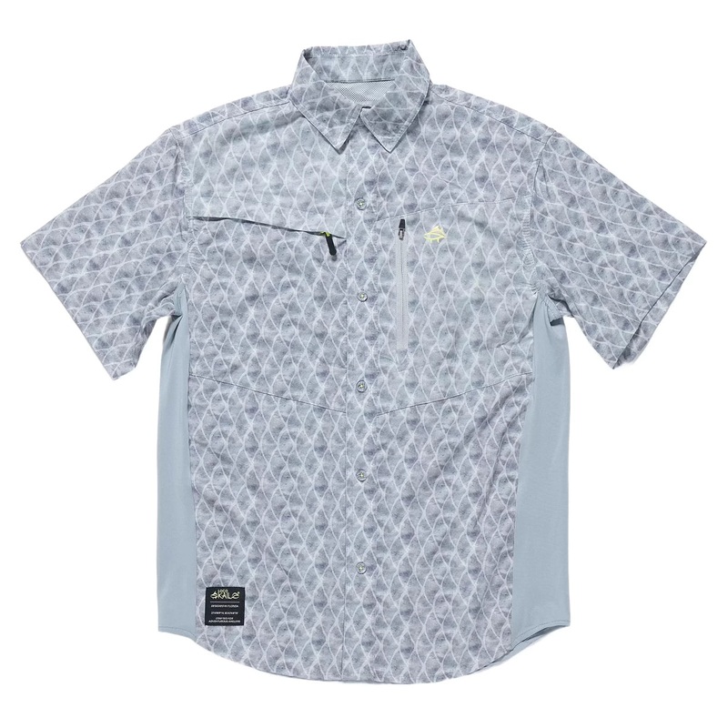 Loco Kaile Short Sleeve Button Up - Men's S Grey