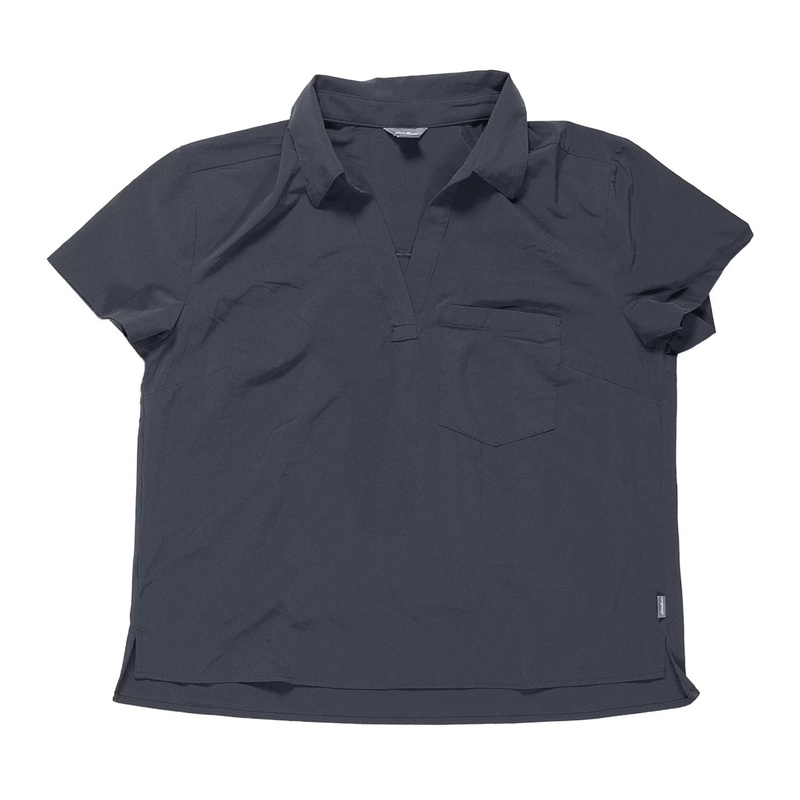 Eddie Bauer Departure Short-Sleeve M Black