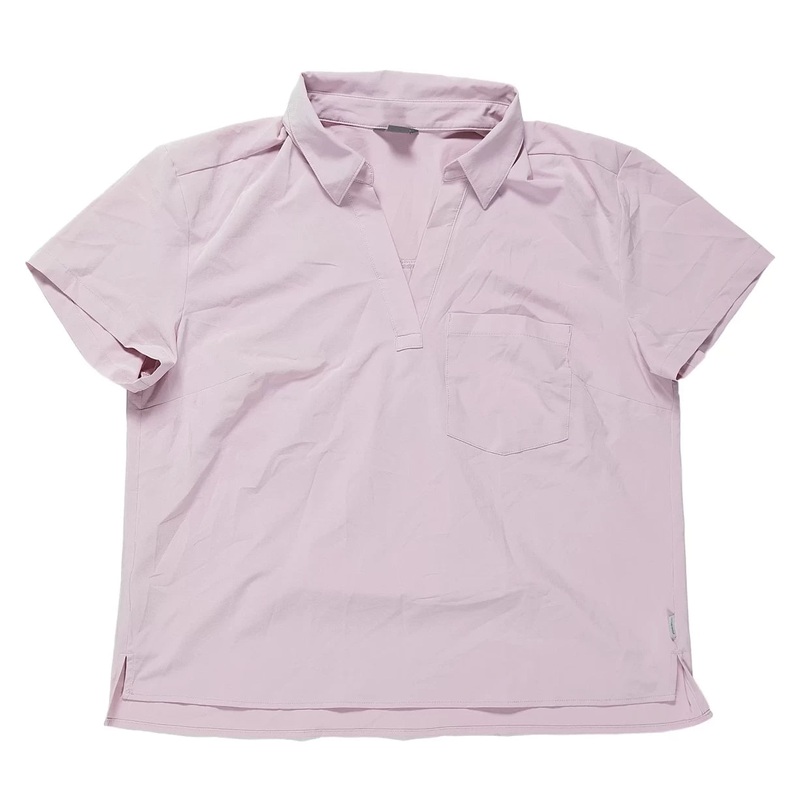 Eddie Bauer Departure Short-Sleeve M Pink