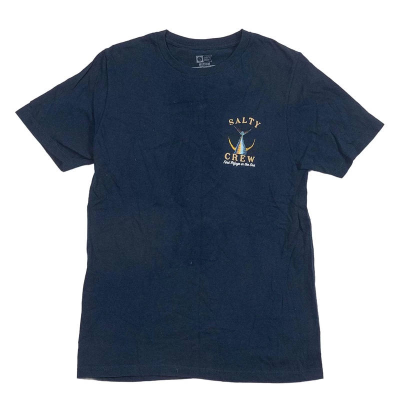 Salty Crew Graphic T-Shirt - Women's M Navy