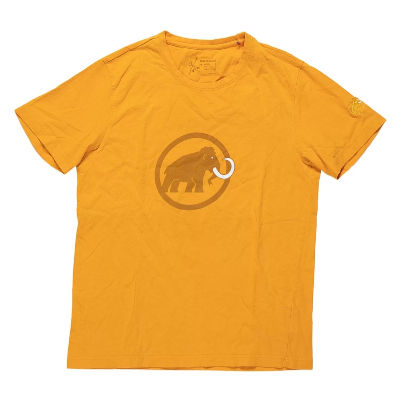 Mammut Logo Short-Sleeve T-Shirt - Men's L Yellow