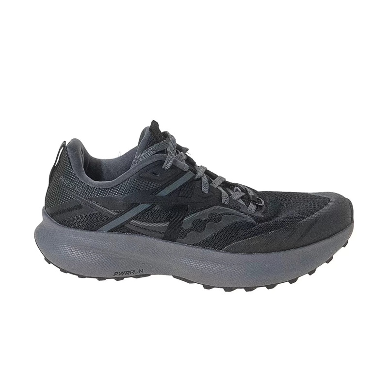 Saucony Ride 15 Running Shoes 7.5 Black/Gray