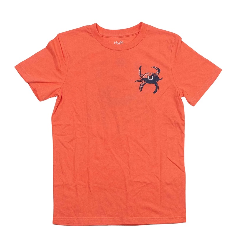 Huk Fresh Boil Tee L Orange