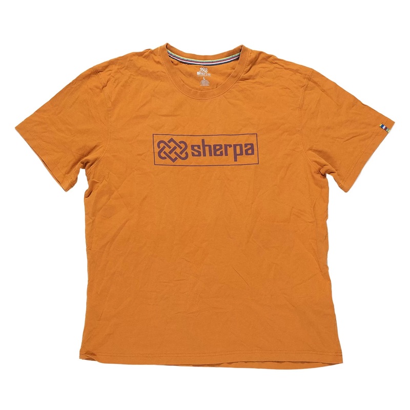 Sherpa Adventure Gear Logo T-Shirt - Men's L Orange