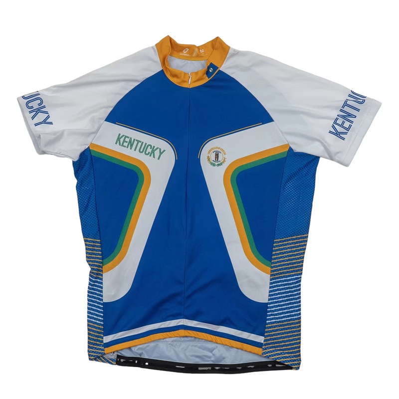 Scudo Kentucky Bike Jersey - Men's M Blue/White