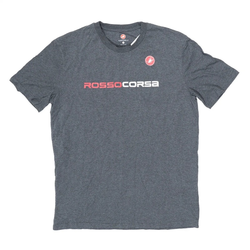 Castelli Rosso Corsa T-Shirt - Men's 2XL Grey