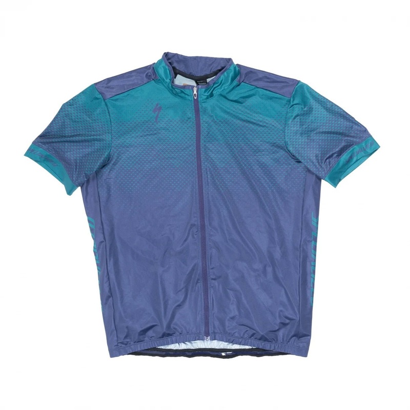 Specialized RBX Comp Short Sleeve Cycling Jersey - Men's XL Blue/Green
