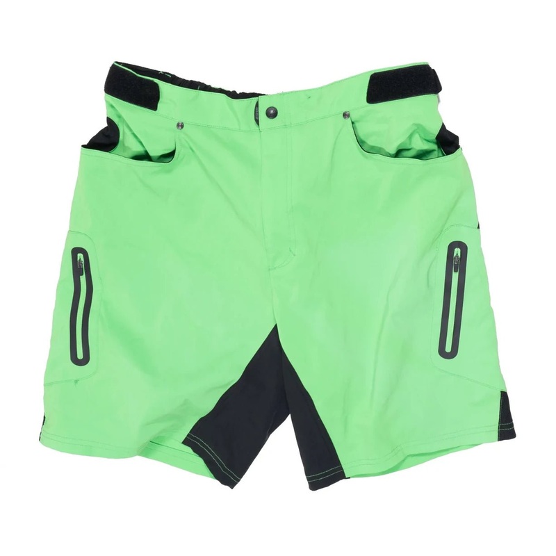 Zoic Ether 9 Bike Shorts w/ Essential Liner - Men's XL Green