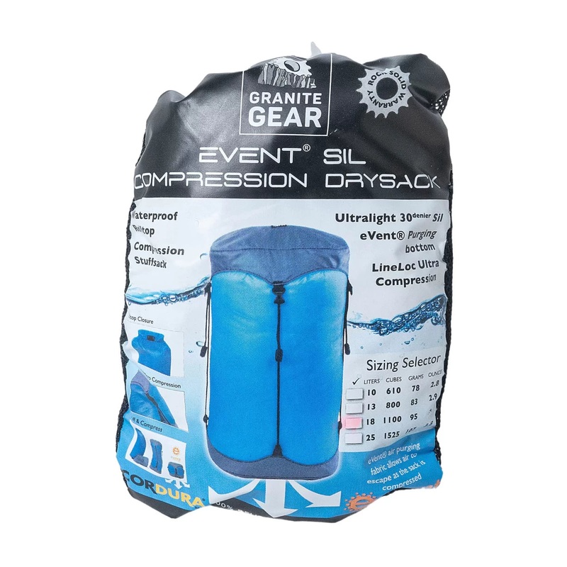Granite Gear eVent Sil Compression Drysack 18 L Blue