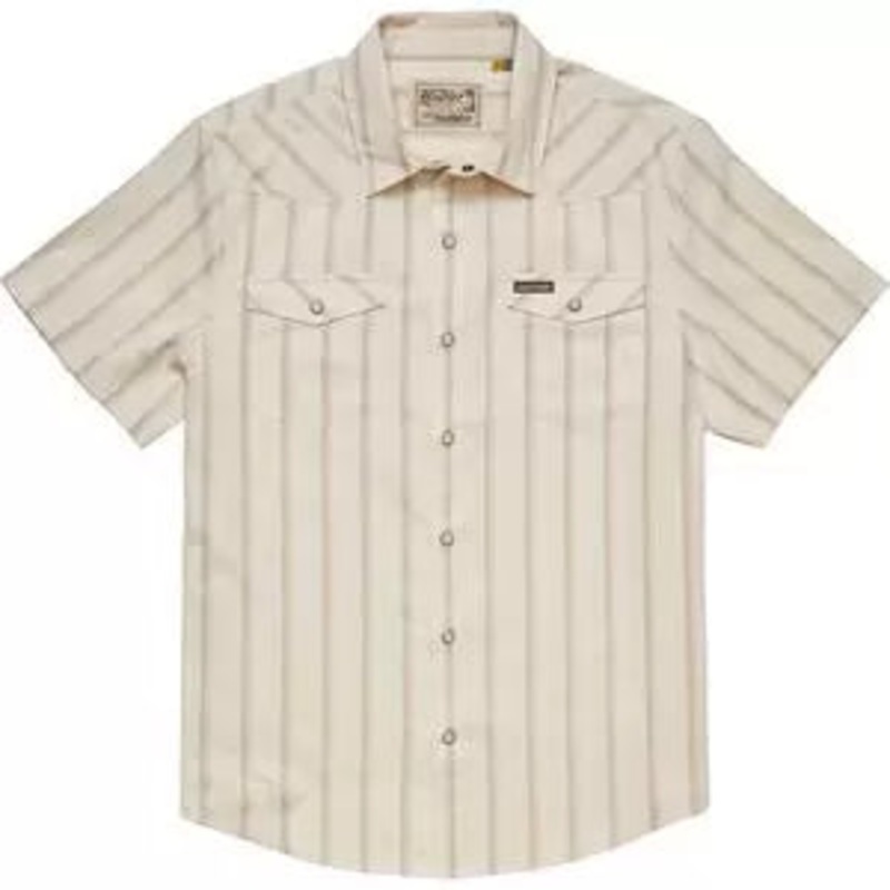 Howler Brothers x Land Cruiser H Bar B Snapshirt M Off White