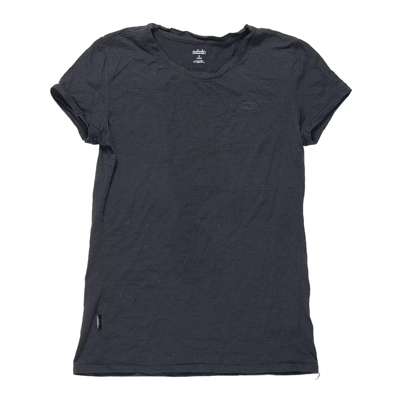 Icebreaker Merino Tech Lite T-Shirt - Women's S Black