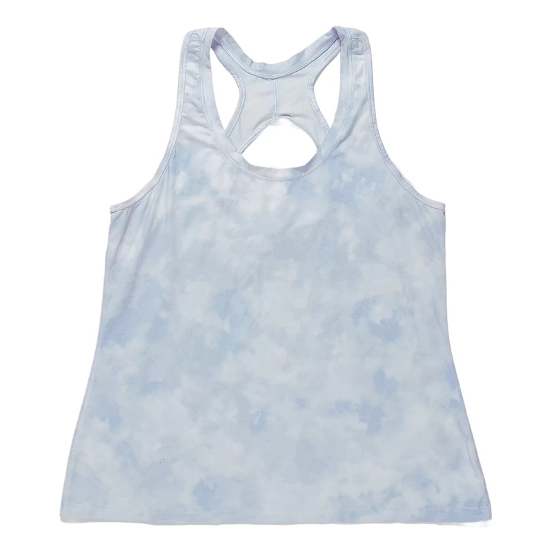 Athleta Tie Dye Racerback Tank Top - Women's XL Purple