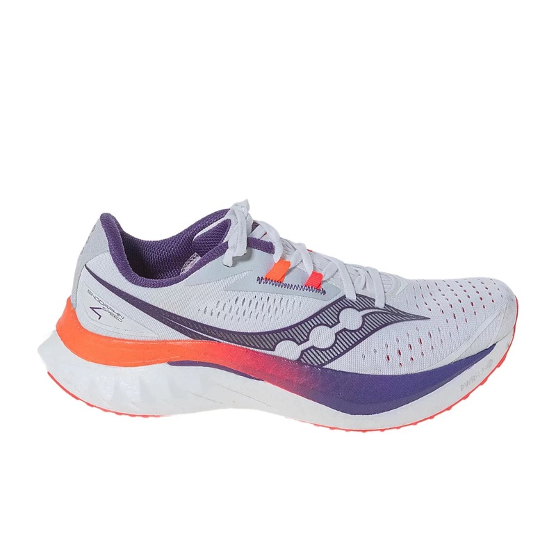 Saucony Endorphin Speed 4 9.5 W White/Purple