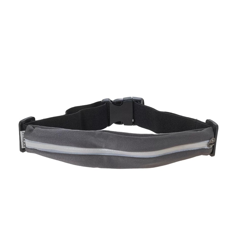 Fitkicks Fitzip Belt Bag One Size Gray