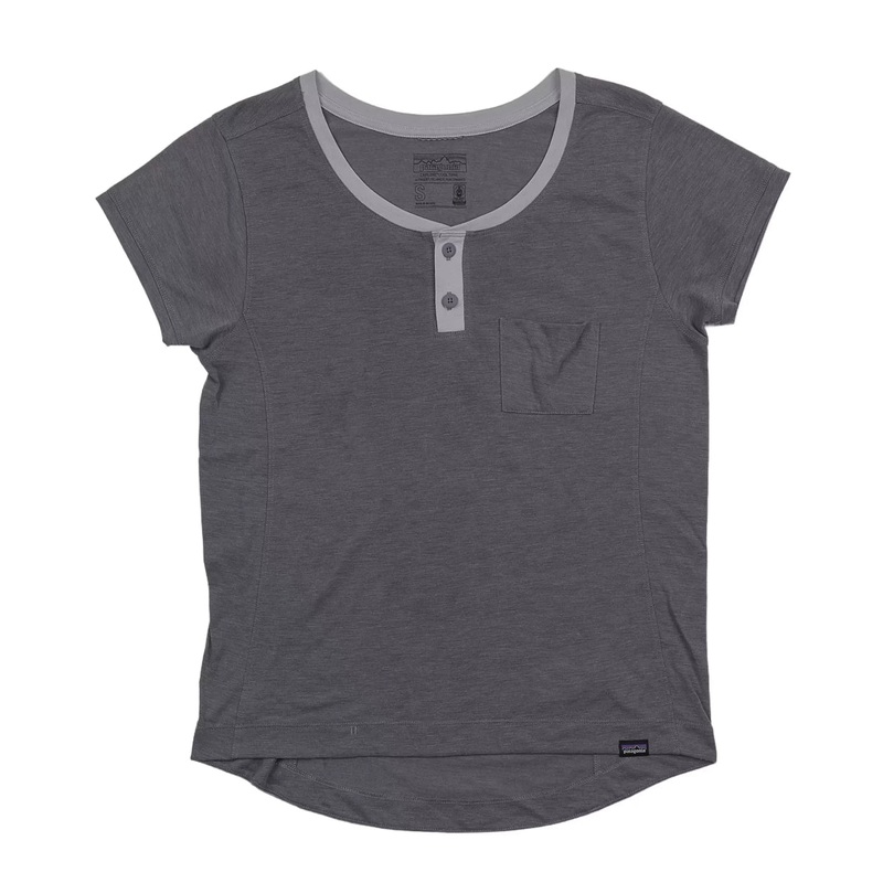 Patagonia Capilene Cool Trail Bike Henley - Women's S Lavender