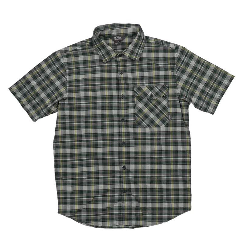 Outdoor Research Porter Short Sleeve Shirt - Men's M Green