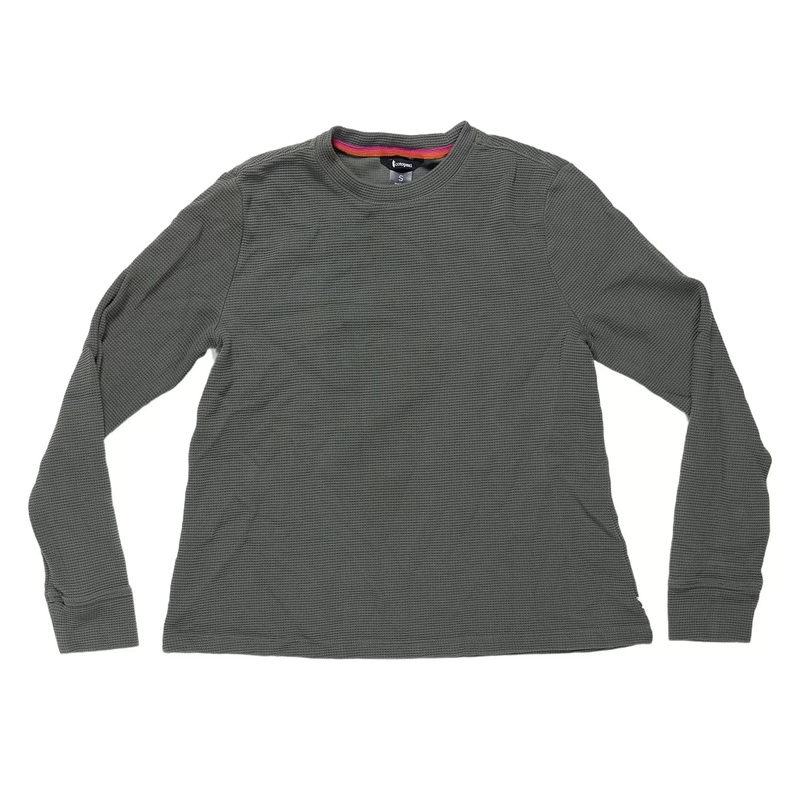 Cotopaxi Atajo Long-Sleeve Waffle Shirt - Women's S Green