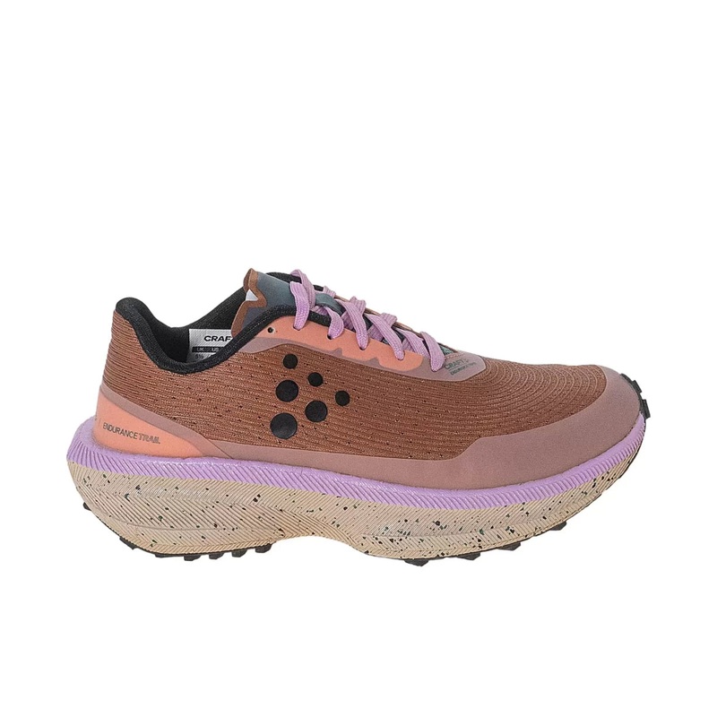 Craft Endurance Trail Running Shoe - Women's 7.5 Orange/Purple