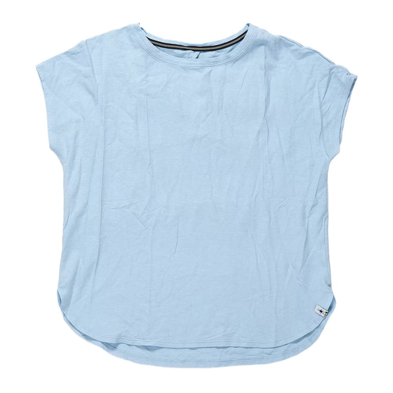 SmartWool Casual Short-Sleeve Top - Women's S Blue