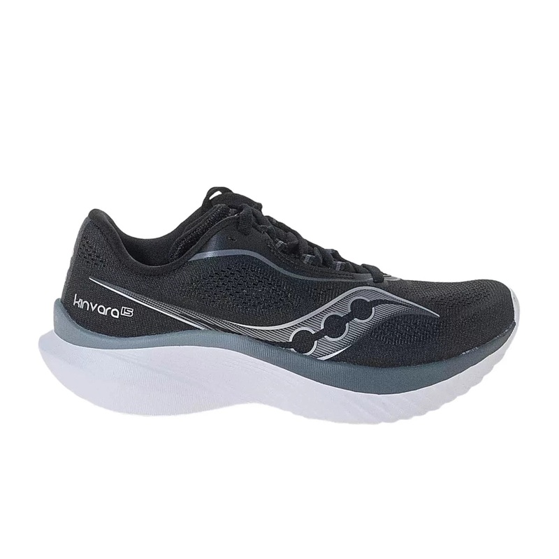 Saucony Kinvara 15 Running Shoes - Women's 6.5 Black/White