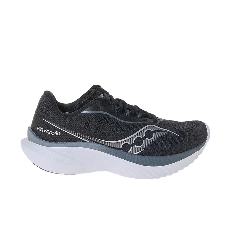 Saucony Kinvara 15 Running Shoes - Women's 6 Black/White