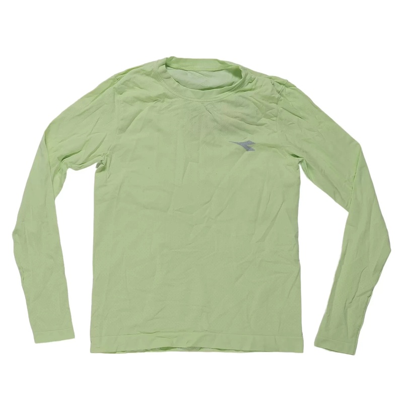 Diadora LS Skin Friendly T-Shirt - Women's XS/S Lime Green