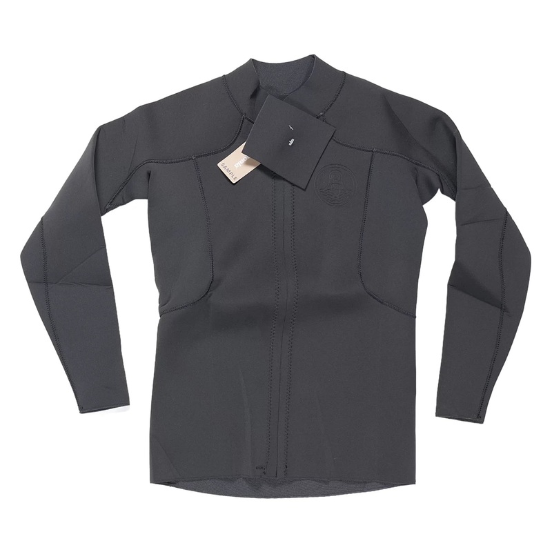 Patagonia R1 Lite Yulex FZ Long Sleeve Top M Black