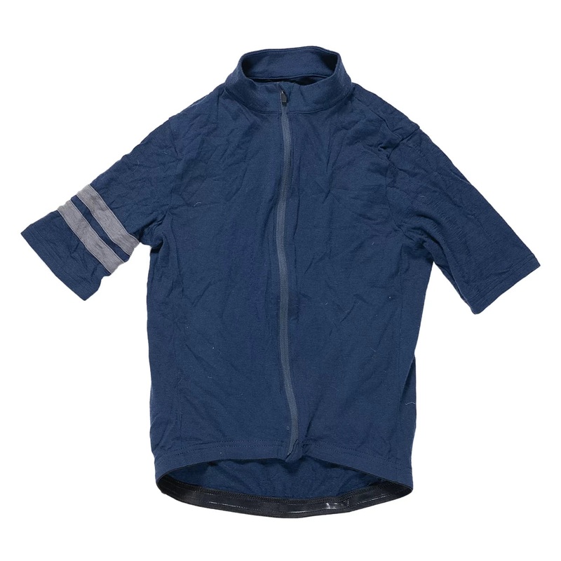Pinebury Short-Sleeve Merino Wool Cycling Jersey - Women's XS Navy