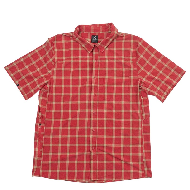 Backcountry Slickrock Short-Sleeve Button-Up Jersey - Men's XL Red